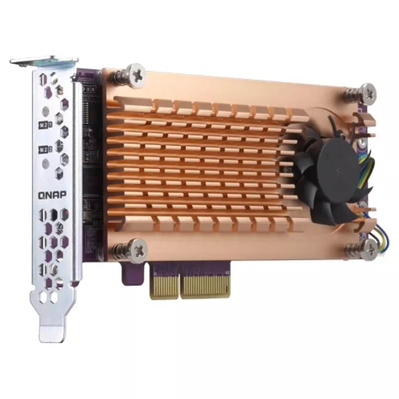 QNAP QM2-2S-220A liidesekaardid/adapter Sisemine M.2