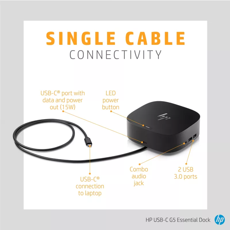 Dokkimisjaam HP USB-C G5 Essential Dock