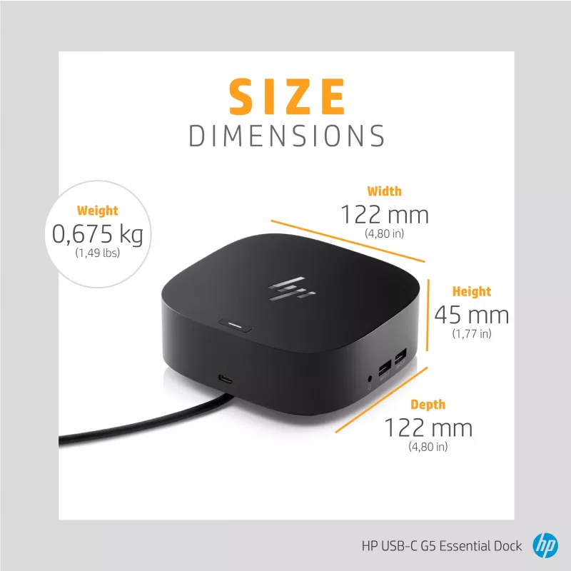 Dokkimisjaam HP USB-C G5 Essential Dock