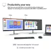 HP Series 7 Pro 27-tolline QHD monitor - 727pq, 68,6 cm (27 tolli), 2560 x 1440 pikslit, Quad HD, LCD, 5 ms, must