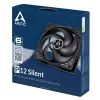ARCTIC P12 Silent – rõhuoptimeeritud eriti vaikne 120 mm ventilaator