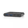 Nedis TCARF250BK USB 3.2 Gen 1 USB-C jaotur must