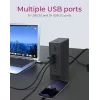 ICY BOX IB-DK2262AC Juhtmega USB 3.2 Gen 1 (3.1 Gen 1) USB-C antratsiit