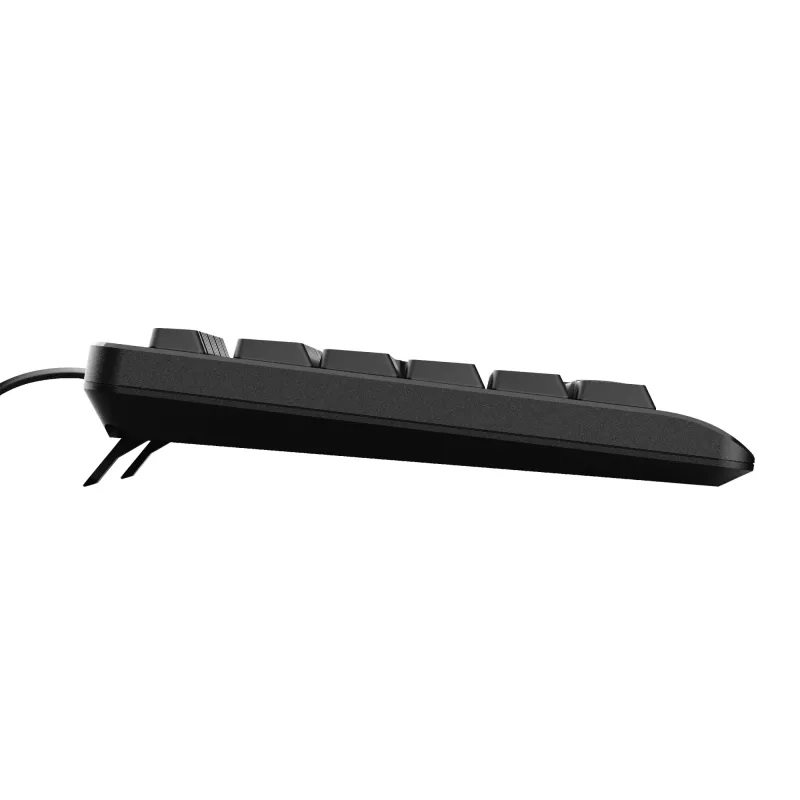 Trust TK-150 klaviatuur kontor USB QWERTZ saksa must