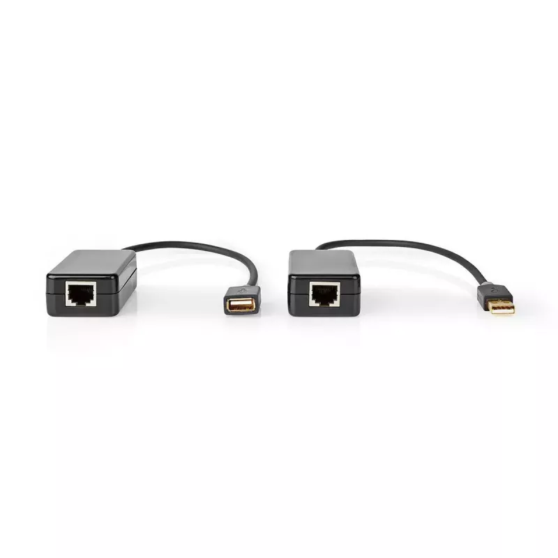 Nedis USB 2.0 aktiivne pikenduskaabel A-isane - A-emane 50,0 m must