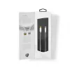 Lightning-kaabel Nedis CCTB39650AL10 1 m Alumiinium USB-C