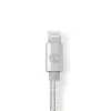Lightning-kaabel Nedis CCTB39650AL20 2m USB C Alumiinium