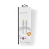 Lightning-kaabel Nedis CCTB39650AL20 2m USB C Alumiinium