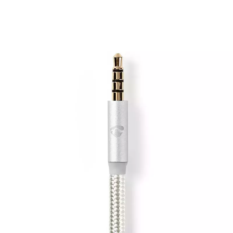 Audio kaabel Nedis CCTB65940AL10 1m USB C to 3.5mm Aluminium
