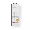 Audio kaabel Nedis CCTB65940AL10 1m USB C to 3.5mm Aluminium