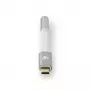 Audio kaabel Nedis CCTB65950AL008 3,5 mm emane → USB isane 0,08 m Alumiinium