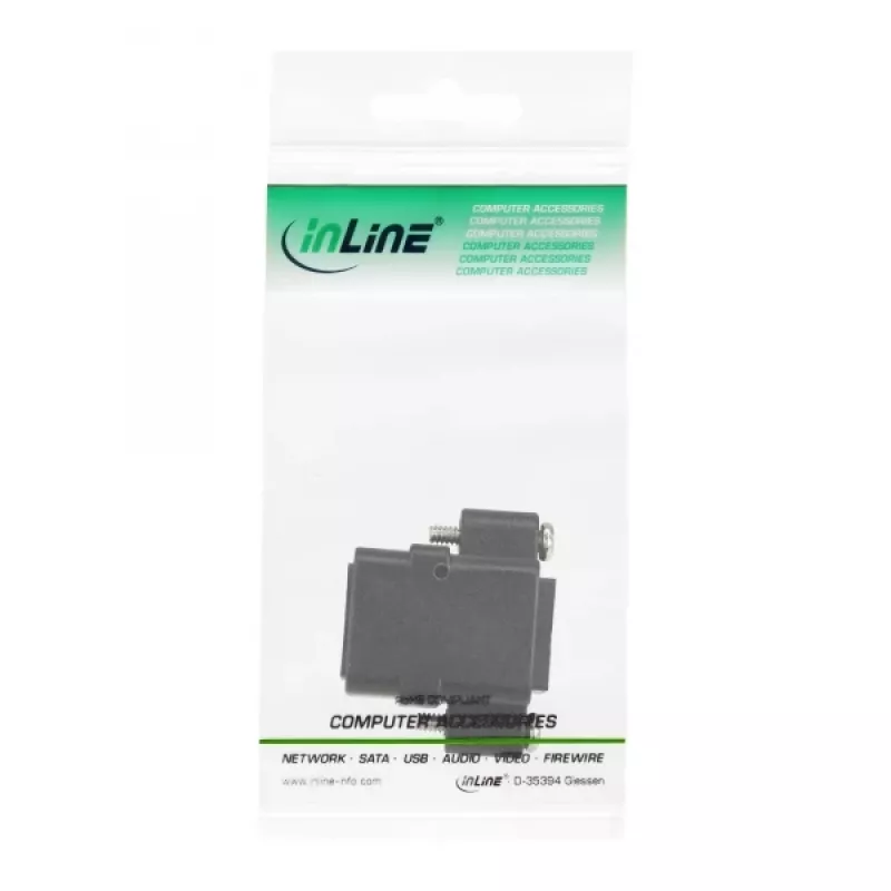 InLine patch-kaabel Cat.5e Coupling UTP 2x RJ45 female paigalduseks