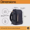 HP Travel 25 liitrit 15.6 sinine sülearvuti seljakott Maksimaalne ekraani suurus 39,6 cm Kaal 860 g