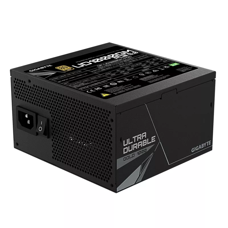 GIGABYTE UD1000GM PG5 toiteplokk 1000 W 20+4 pin ATX ATX must