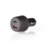 Mobiilseadme laadija Nedis CCPD30W100BK nutitelefon must kiirlaadimine