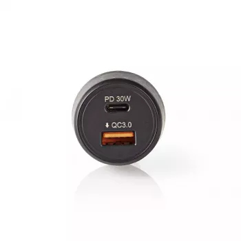 Mobiilseadme laadija Nedis CCPD30W100BK nutitelefon must kiirlaadimine