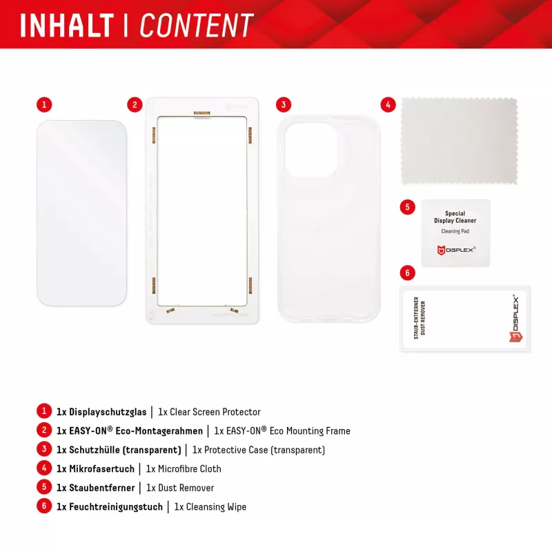Displex ekraanikaitse + ümbris Samsung Galaxy S22/S23 jaoks, Eco paigaldusraam, kriimustuskindel