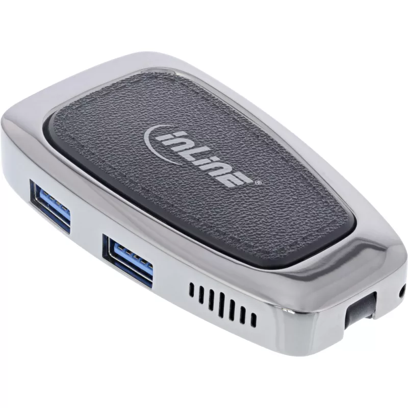 USB-jaotur InLine USB 3.2 Gen 2 Multi Hub (2xUSB-A + 1xHDMI + 1xUSB-C)