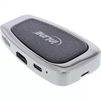 USB-jaotur InLine USB 3.2 Gen 2 Multi Hub (2xUSB-A + 1xHDMI + 1xUSB-C)