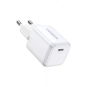 Siselaadija Ugreen 15324 Universaalne Valge AC 1 USB USB-C Port