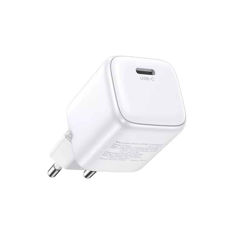 Siselaadija Ugreen 15324 Universaalne Valge AC 1 USB USB-C Port