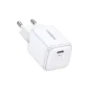 Siselaadija Ugreen 15324 Universaalne Valge AC 1 USB USB-C Port
