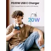 Siselaadija Ugreen 15324 Universaalne Valge AC 1 USB USB-C Port