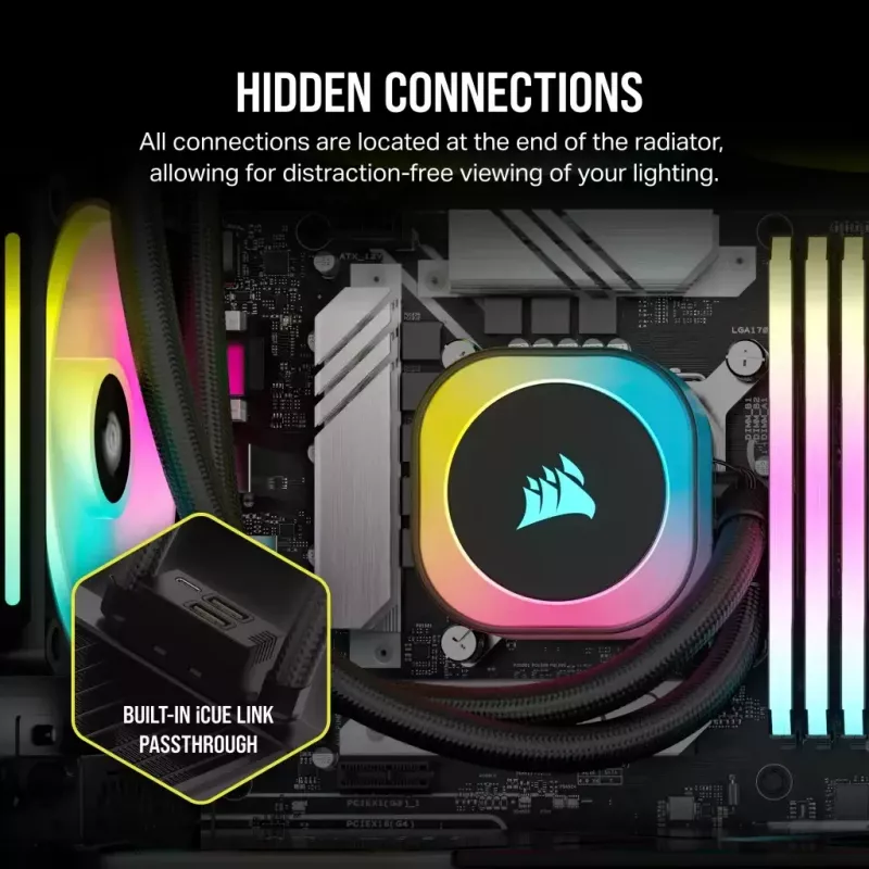 Corsair H100I vedelikjahutuskomplekt