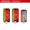 Displex täiskattega ekraanikaitse (10H) Apple iPhone 15 Plus/15 Pro Max jaoks, Eco paigaldusraam, täiskate