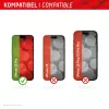 Displex ekraanikaitse + ümbris Apple iPhone 15 Pro jaoks, Eco paigaldusraam, kriimustuskindel