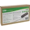 InLine mitme pordiga toiteplokk, laadija, 6x USB-C, PD 3.0, GaN, must