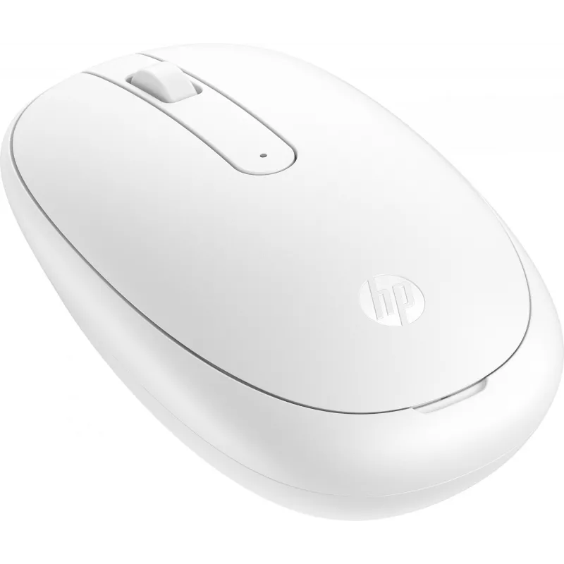 HP 240 Lunar Valge Bluetooth-hiir, mõlemakäeline, optiline, Bluetooth, 1600 DPI, valge