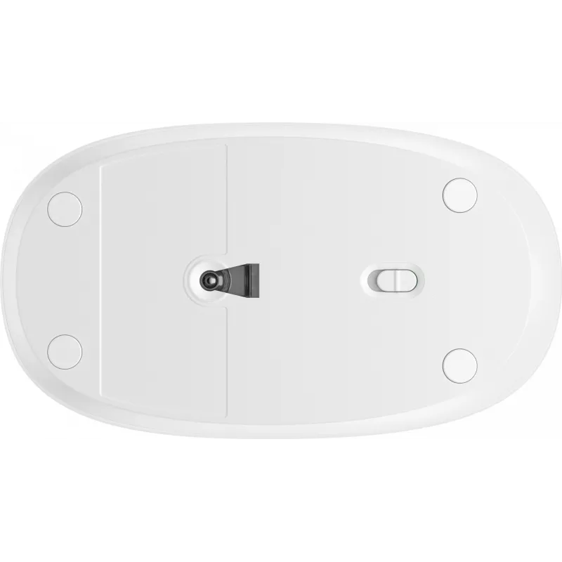 HP 240 Lunar Valge Bluetooth-hiir, mõlemakäeline, optiline, Bluetooth, 1600 DPI, valge
