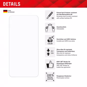 Displex Smart Glass (9H) Samsung Galaxy S24/S25 jaoks, paigalduskleebis, purunematu