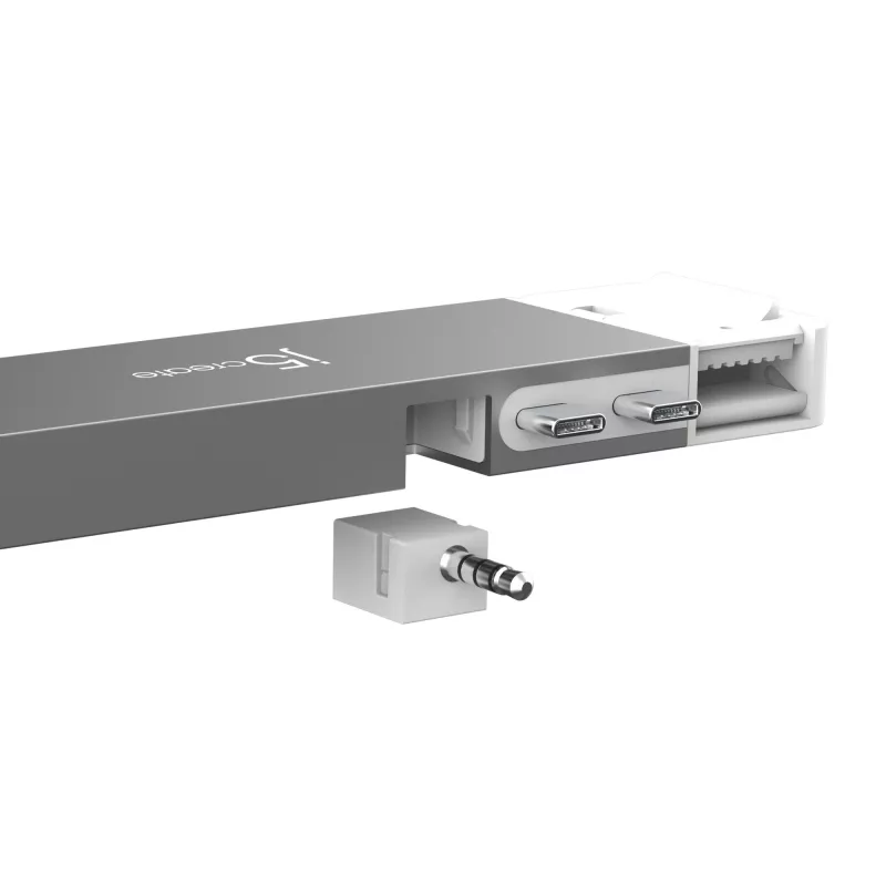 USB-jaotur j5create JCD395 4K60 Elite Pro juhtmega USB4 MagSafe-komplektiga