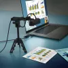 j5create JVU250 HD-veebikaamera automaatse ja manuaalse fookuse lülitusega