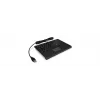 KeySonic ACK-3410 (DE) klaviatuur kontor USB QWERTZ saksa must