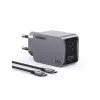 Ugreen 25871 mobiilseadme laadija Universaalne Hall Vahelduvvool Kiirlaadimine Siseruumidesse
