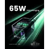 Ugreen 25871 mobiilseadme laadija Universaalne Hall Vahelduvvool Kiirlaadimine Siseruumidesse