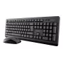 Trust Primo klaviatuur ja hiir komplektis kontori RF juhtmevaba QWERTZ saksa must