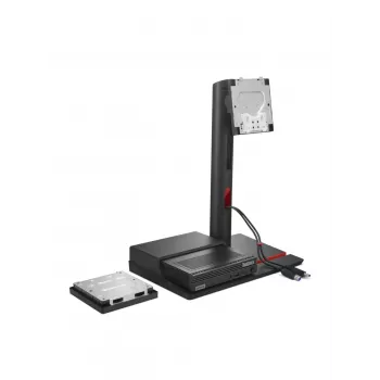 Lenovo 4XF1K03170 monitorikinnitus / alus 68.6 cm (27 tolli) Laua Must