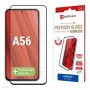 Displex Premium ekraanikaitse (täiskattega, 10H) Samsung Galaxy A56-le, Eco paigaldusraam, täiskate