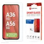 Displex Smart Glass (9H) Samsung Galaxy A36/A56 jaoks, kinnituskleebis, purunematu