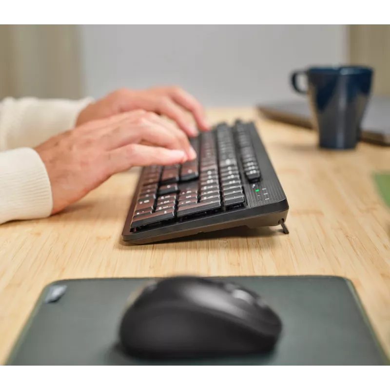 Trust Ody II klaviatuur Office RF Wireless QWERTZ German Must