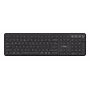 Trust Vaiya klaviatuur kodu/kontor raadiosageduslik traadita + Bluetooth QWERTZ saksa must