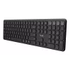 Trust Vaiya klaviatuur kodu/kontor raadiosageduslik traadita + Bluetooth QWERTZ saksa must