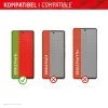 Displex ekraanikaitse (10H) Google Pixel 8a jaoks, Eco paigaldusraam, kriimustuskindel