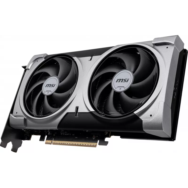 Graafikakaart MSI GeForce RTX 5060 Ti 16 GB GDDR7, PCIe 5.0, 128-bitine, 2602 MHz boost, 180 W, 2x ventilaatorid