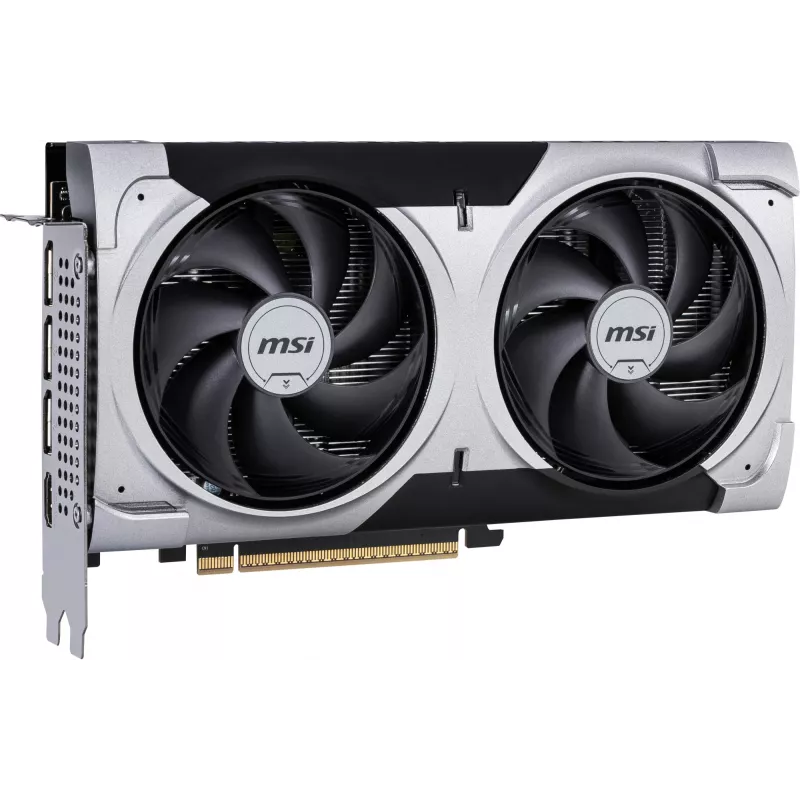 Graafikakaart MSI GeForce RTX 5060 Ti 16 GB GDDR7, PCIe 5.0, 128-bitine, 2602 MHz boost, 180 W, 2x ventilaatorid