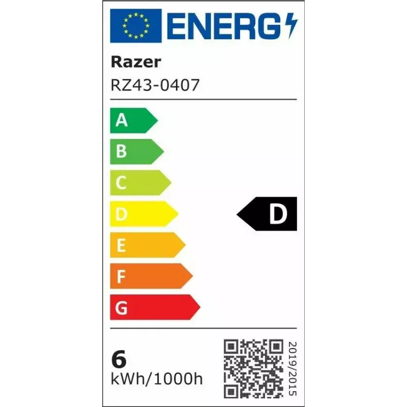Lauvalgusti Razer Aether RZ43-04070100-RGWB RGB reguleeritava heledusega